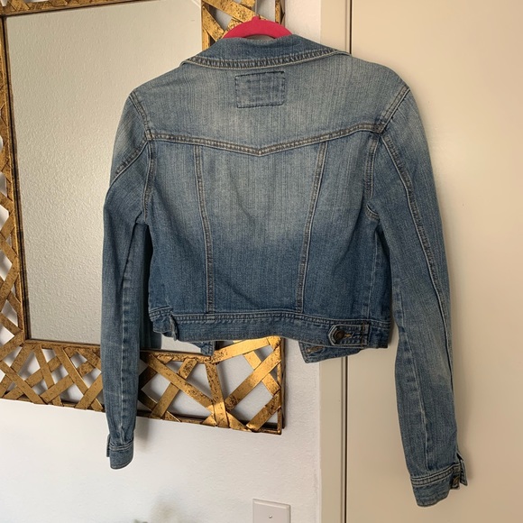 Cropped denim jacket - Picture 2 of 2